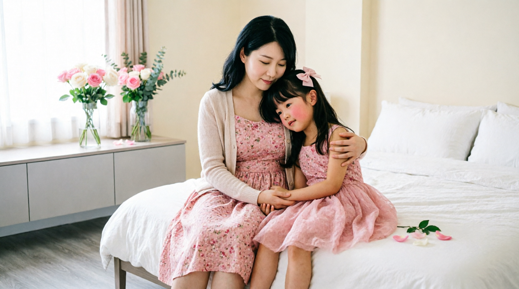 Mother and Daughter Matching Dresses