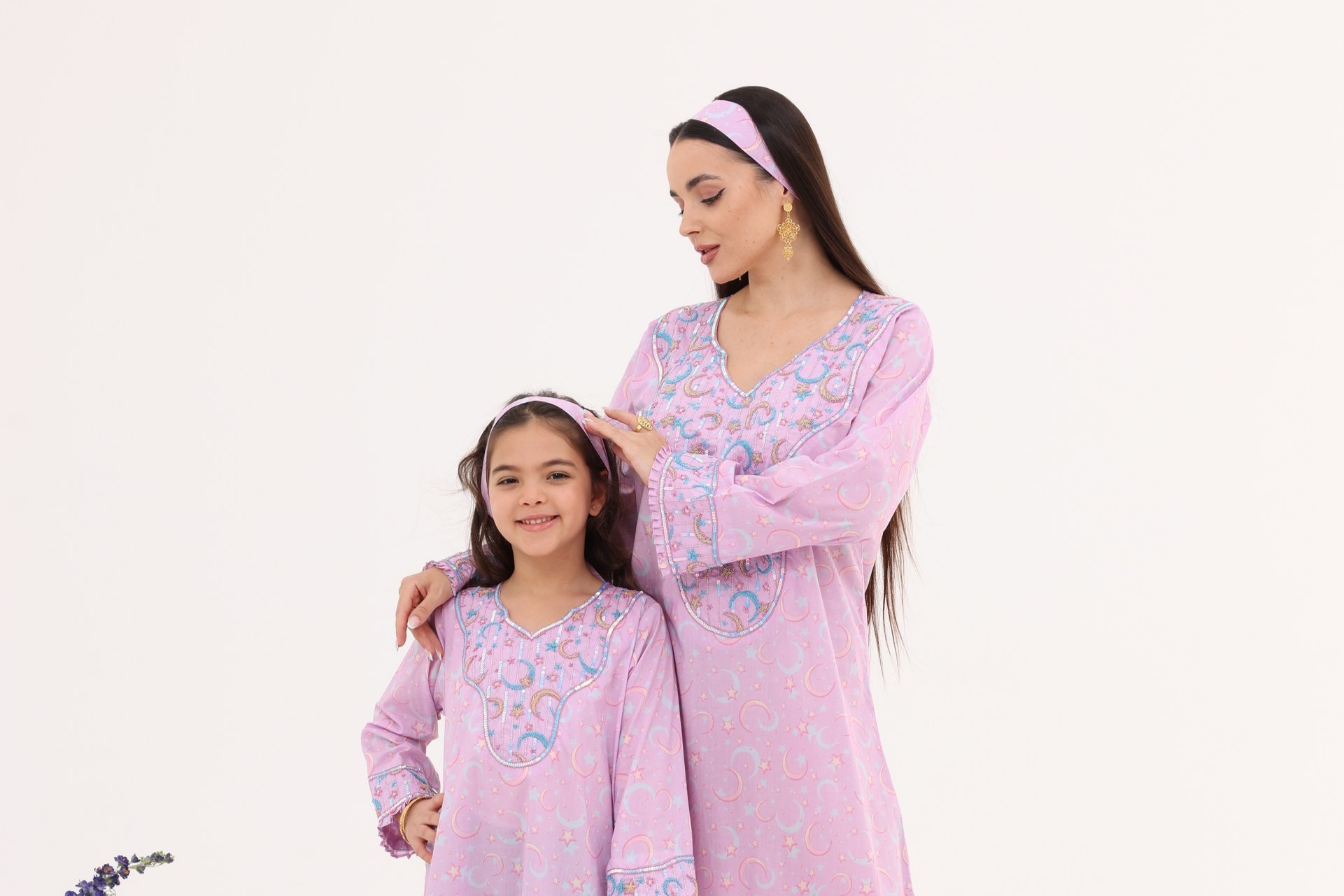 Mother and Daughter Matching Dresses